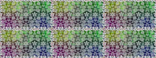 Kızılderili desenli desenli desenli şal deseni. Tekstil, tebrik kartı, boyama kitabı, telefon kılıfı baskısı için kullanılabilir. Raster Henna dövme stili. Etnik Mandala süsü.