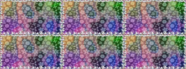 Çiçekli zambaklar kusursuz bir arka plan. Çiçek tasarımı için inanılmaz bir kolaj cenneti tarzı. Çiçek açan parlak kolaj çiçeği nötr.