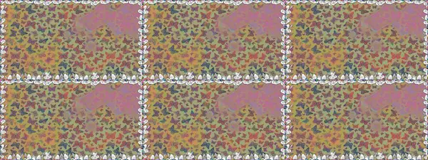 Raster. Kelebek deseni nötr. Kumaş, kağıt, ambalaj kâğıdı ve duvar kağıdı tasarımı için harika bir arka plan. Kusursuz..