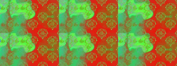 Renkli Bahar Temalı Kusursuz Arkaplan. Düz Çiçek Elementleri Tasarımı. Çiçeksel fantezi tasarımı. Parlak bir arka planda..