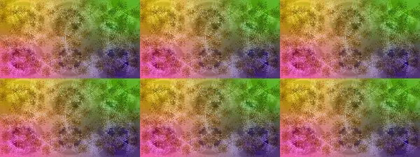 Renkli elementlerle Raster ilginç desen.