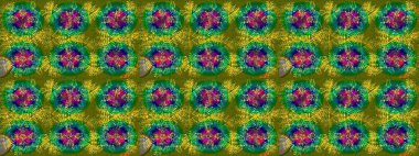 Kutlamanın sembolü. Kar tanesi kışı yeşil, kahverengi ve mavi renklerde yalıtılmış. Yeşil, kahverengi ve mavi ikon silueti. Raster illüstrasyonu. Noel tasarımı için. Yeni yıl işareti.