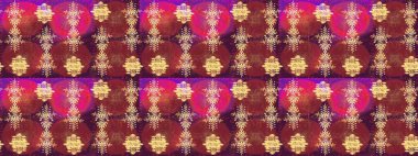 Kırmızı, mor ve kahverengi renkler üzerine şirin soyut kar tanesi raster tasarımı. Yeni yıl kar tanesi. Düz kar karalama ikonları, kar taneleri silueti Noel afişi için, kartlar.