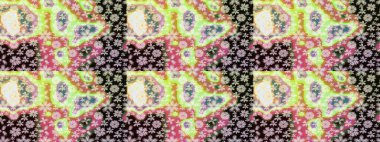 Çiçekli güzel suluboya desen. Raster illüstrasyonu. Tarafsız renklerde.