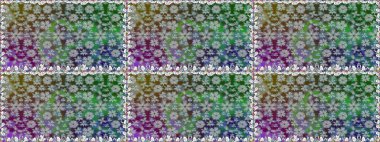 Yumuşak, bahar çiçekli arka plan. Çiçekli karalama şeklinde Raster çiçek deseni. Gri renkli çiçekler.