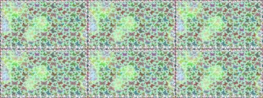 Tarafsız ve yeşil arka planda izole edilmiş web tasarımı için renk çizgisi raster seti. Kelebek. Kusursuz..