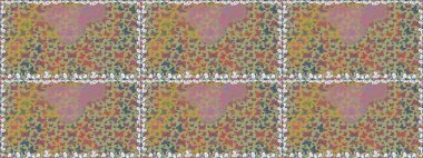 Duvar kağıdı için böcek dokusunun tekrarı. Tarafsız ve bej üzerine leke sürülmüş oldukça pürüzsüz bir kelebek dokusu. Raster illüstrasyonu. Bahar Kelebeği şirin tema.