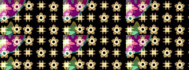 Çizim raster deseni. Çiçek arkaplan. Güzel kumaş deseni.