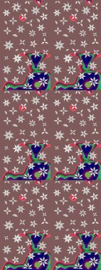 Şekil verilmiş çiçeklerle eskiz deseni. Çiçek deseni duvar kağıdı, desen dolguları ve web sayfası arka planı için kullanılabilir. Süslü zentangle çizim dokusu, soyut çiçeklerle süslenmiş..