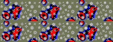 Suluboya desenli çiçek deseni. Dekorasyon ve tasarım için güzel bir desen. Moda baskısı. Çiçeğin suluboya çizimlerinin mükemmel deseni. Ayarlanmış.