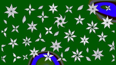 Çiçekli çiçek deseni, suluboya. Süslü kumaş deseni. Raster deseni.