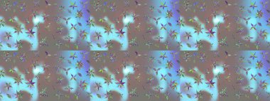 Çiçekleri, deniz kabukları, mandalaları ve suluboya efektleriyle donanma geçmişi. Eskiz modeli etnik tasarım. Yatak çarşafları, ceket, paket tasarımı, kumaş ve moda kavramları için tekstil baskısı.