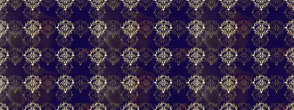 Noel, kar tanesi, yeni yıl 2019. Mavi, gri ve kahverengi renklerde ve altın elementlerle kusursuz klasik desen.