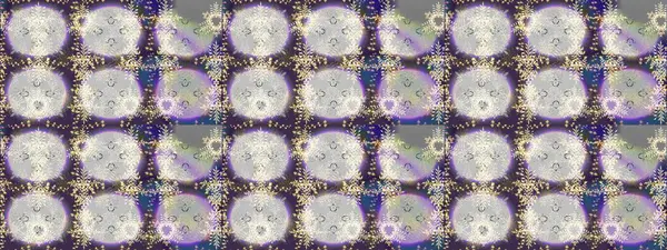 Tarafsız, gri ve mor renkli çiçekler. Raster illüstrasyonunda çiçek deseni çizimi.