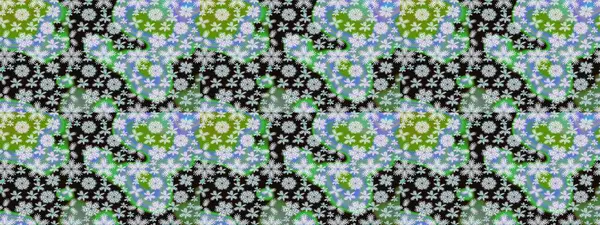 Raster suluboya çiçek deseni, narin çiçekler, gri çiçekler, tebrik kartı şablonu. Raster Güzel kumaş deseni.