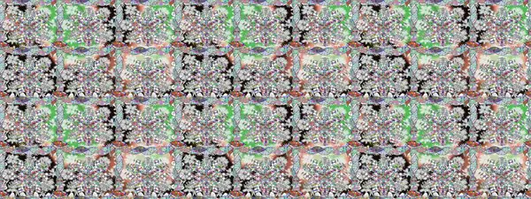 Raster illüstrasyonu. Küçük çiçekteki sevimli çiçek deseni. Güzel karalama çiçekleri olan kusursuz çiçek desenleri. Güzel kumaş deseni.