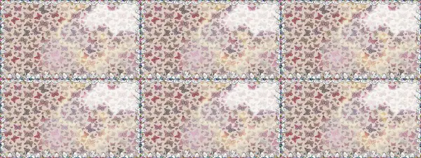 Gri ve nötr renklerde tropik kelebek deseni. Raster illüstrasyonu. Çiz, çiz, çiz. Kelebek görüntüsü. Basit bir şekilde.