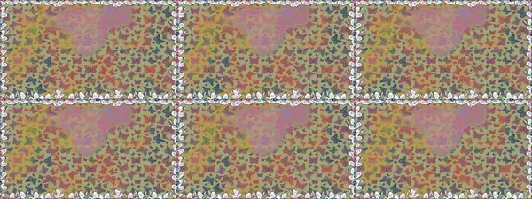 Duvar kağıdı için böcek dokusunun tekrarı. Tarafsız ve bej üzerine leke sürülmüş oldukça pürüzsüz bir kelebek dokusu. Raster illüstrasyonu. Bahar Kelebeği şirin tema.