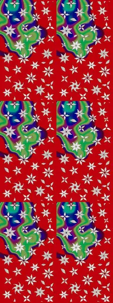 Raster illüstrasyonu. Tony 'nin kumaş kalıbını çiz. Küçük çiçekteki sevimli çiçek deseni. Modaya uygun kumaş deseni.