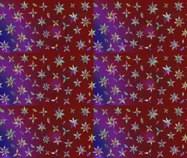 Kırmızı renkte çiçekler. Küçük çiçekte sevimli çiçek deseni var..