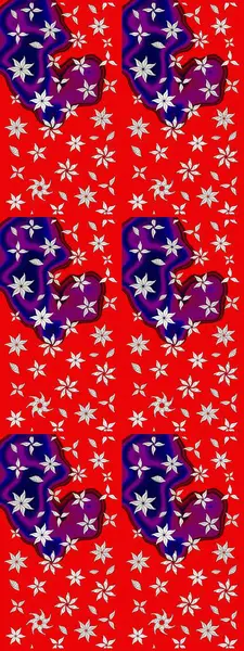 Raster - stok. Vadinin çiçekleri kırmızı renklerde. Eskiz arkaplan modeli. Suluboya, elle çizilmiş.