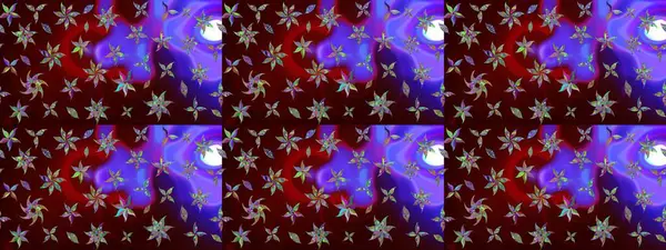 Nazik, narin çiçek arkaplanı. Kahverengi renkli çiçekler. Raster çiçek desenli ve çiçekli..