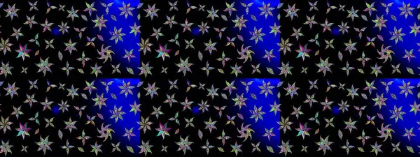 Güzel suluboya yaz çiçekleri deseni..