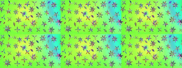 Raster Moda kumaş deseni. Şirin çiçekler. Çizgi çizimi deseni.