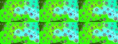 Düz Çiçek Elementleri Tasarımı. Raster güzel kumaş deseni çiziyor. Çiçek deseni. Renkli Bahar Teması çizim şablonu.