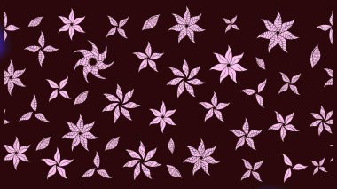 Renkli Bahar Teması eskiz kalıbı. Düz Çiçek Elementleri Tasarımı. Parlak arkaplan eskiz desenli çiçekli fantezi tasarımı.