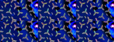 Güzel kar tanesi ikonu. Renkli arka planda izole tatlı kar taneleri. Raster illüstrasyonu. Web için güzel kar tanesi simgesinin basit gösterimi.