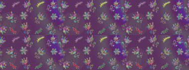 Raster skeci. Silüet kar tanecikli tabela mor, gri ve mor renkli. Sembol kışı, donmuş, Noel, yeni yıl tatili. Kar Tanesi Mozaik ikonu. Grafiksel element dekorasyonu. Düz tasarım.