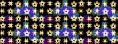 Yılbaşı kış tasarımı için renkli kar taneleri. Elle çizilmiş kartanesi karalaması. Raster illüstrasyonu.