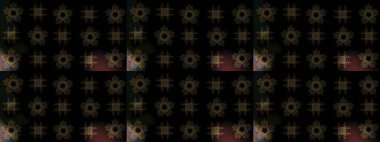 Siyah, kahverengi ve gri renkli kar taneleri. Renkli arka planda izole tatlı kar taneleri. Kar tanesi raster deseni. Raster illüstrasyonu.