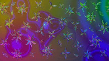 Ton halinde. Dekorasyon ve tasarım için güzel bir desen. Çiçeğin suluboya çizimlerinin mükemmel deseni. Suluboya desenli çiçek deseni. Moda yazdırma.