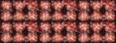 Raster kar taneleri deseni. Renkli arka planda güzel kar taneleri. Raster illüstrasyonu.