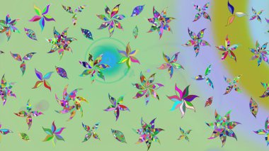 Şekil verilmiş çiçeklerle eskiz deseni. Çiçek deseni duvar kağıdı, desen dolguları ve web sayfası arka planı için kullanılabilir. Süslü zentangle çizim dokusu, soyut çiçeklerle süslenmiş..