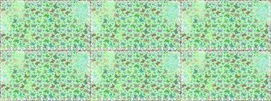 Kumaş, Tekstil, Baskı ve Davetiye için arka plan. Suluboya stilinde uçan kelebeklerin kusursuz deseni. Doğadaki güzellik. Raster illüstrasyonu.