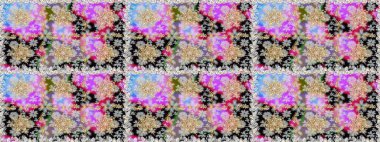 Doğu tarzı arabesk tarzında altın elementler. Tarafsız renklerde kusursuz desen. Raster altın pürüzsüz desen. Kusursuz altın desenli bukleler..