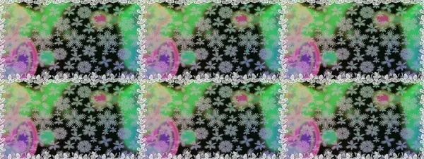 Gri ve nötr gri ve nötr. Retro tekstil tasarım koleksiyonu. Çiçekli ipek eşarp. El çizimi çiçek unsurları olan soyut, dikişsiz raster deseni. 1950 'ler-1960' lar motifleri.