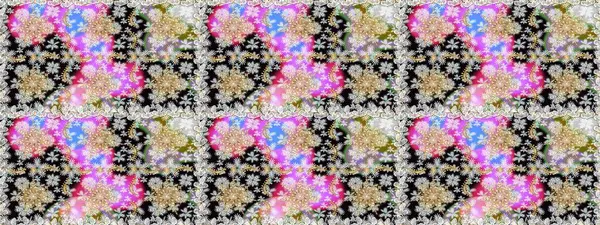 Tarafsız renklerde desen. Raster Golden Mehndi kusursuz desen. Kına dövmeli süs çiçekleri, altın çıkartmalar, mehndi ve yoga tasarımı, kartlar ve parmak izleri..