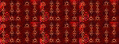 Yılbaşı kış tasarımı için renkli kar taneleri. Raster illüstrasyonu. Kar tanesi karalaması grafikleri elle çizilmiş.