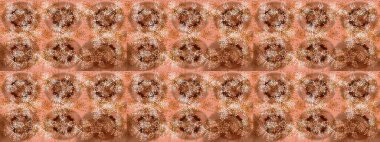 Renkli elementlerle Raster ilginç desen.