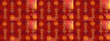 Raster illüstrasyonu. Bokeh kırmızısı, turuncu, mor ve kar taneleriyle dekoratif Noel arkaplanı.