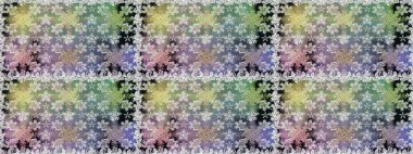 Tarafsız renkler üzerinde klasik oryantal desen. Damask pürüzsüz süsü. Geleneksel raster ve altın desen.