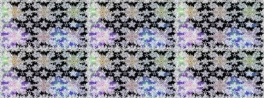 Kusursuz süs izi. Tebrik kartı geçmişi, boyama kitabı, arkaplan ve tekstil için kullanılabilir. Sınır Kızılderili çiçekli paisley patten. Raster Henna tarzı. Etnik Mandala havlusu.