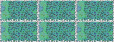 Raster illüstrasyonu. Kumaş, kağıt, ambalaj kâğıdı ve duvar kağıdı tasarımı için güzel bir arka plan. Renkli kelebeklerin kusursuz arka planı.