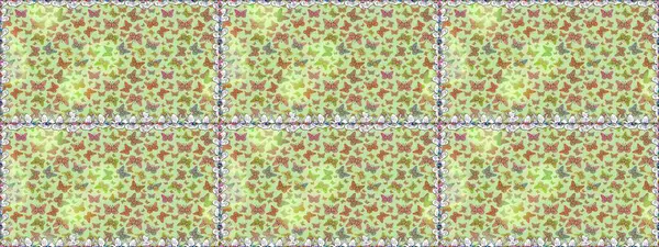 Raster. Kusursuz desen. Tarafsız ve bej arkaplanlı suluboya kelebekler. Raster illüstrasyonu. Web sayfası arkaplanları, duvar kağıtları, tekstil, yüzey dokuları için mükemmel.