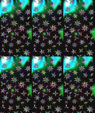 Gri renkli çiçekler. Renkli Bahar Teması eskiz kalıbı. Çiçekli çizim şekli. Düz Çiçek Elementleri Tasarımı.