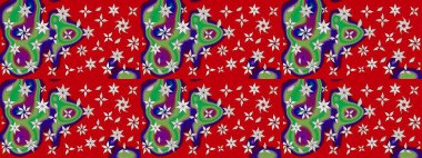 Küçük çaplı çiçeklerdeki basit şirin desenler. Tekstil veya kitap kapakları, imalat, duvar kağıtları, baskı, hediye paketi ve yapıştırma kitabı için çiçek eskizi geçmişi. Raster illüstrasyonu.